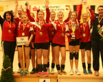 Die weibliche U14 des TSV Bayer 04 Leverkusen ist Deutscher Hallenmeister 2014