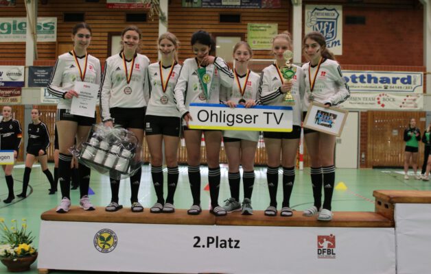 Ohligser TV wird deutscher Vizemeister in der weiblichen U14!