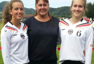Maya Mehle und Katrin Hagen erfolgreich bei U18 EM in der Schweiz